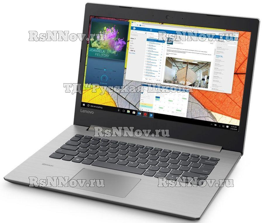 Ноутбук LENOVO IdeaPad 330S-14AST, 14", AMD A6 9225 2.6ГГц, 4Гб, 128Гб SSD, AMD Radeon R4, Windows 10, 81F8003FRU, серый