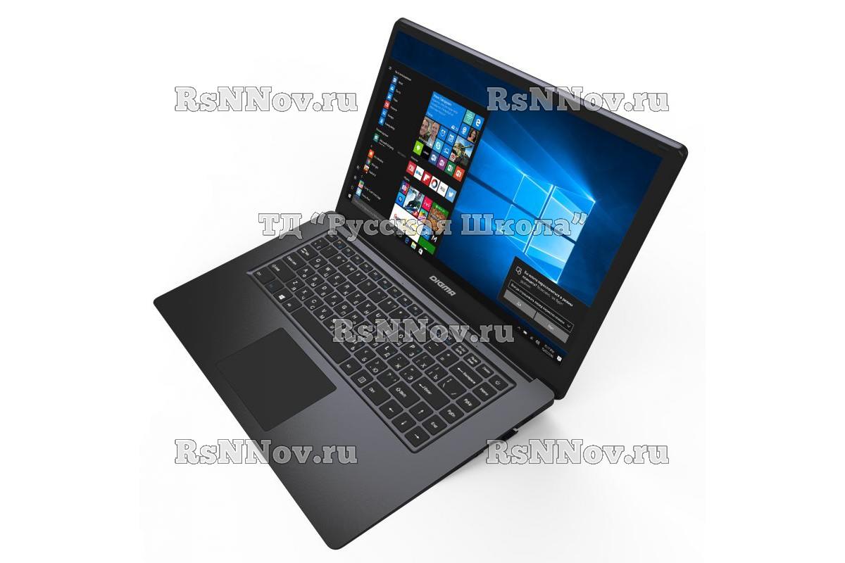 Ноутбук DIGMA CITI E601, 15.6", IPS, Intel Atom X5 Z8350 1.44ГГц, 4Гб, 32Гб SSD, Intel HD Graphics 400, Windows 10 Home, ES6018EW, черный