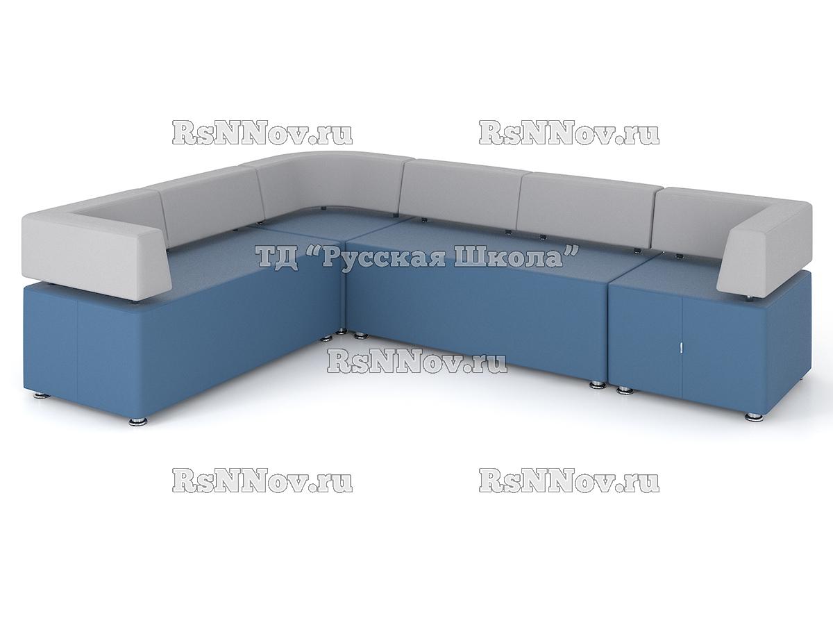 Модульный диван M2-2VD+1C+2D+1V