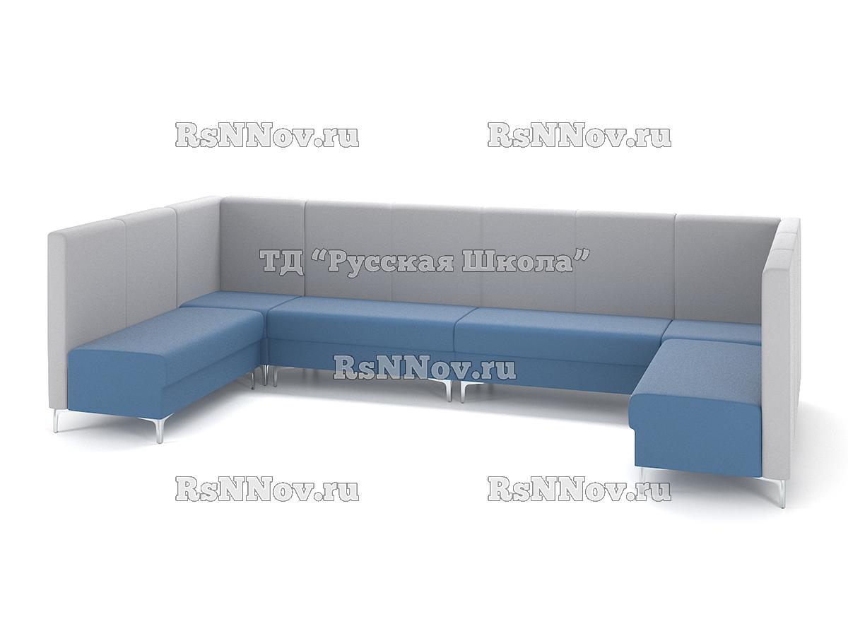Модульный диван M6-2x1V2+4x2D2