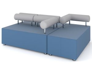 Модульный диван M1-2DV+2VR+2D