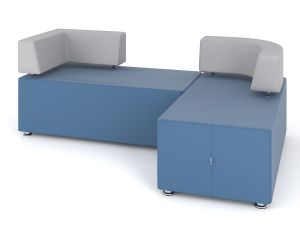 Модульный диван M2-2VL+2CR