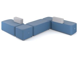 Модульный диван M4-2x2DR+2x1P+2P