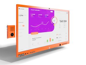 Интерактивная панель BM Stark Baikal PRO Premium 75", оранжевая