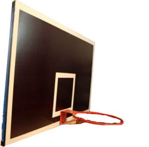 Щит баскетбольный навесной на швед.стенку 400х450мм ламинированная фанера
