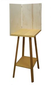 Столик для натюрмортов с планшетом «уголок»