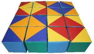 Детские игровые набор «Кубики –мозайка»