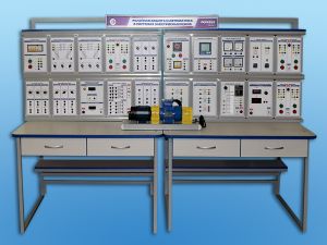 Комплект учебно-лабораторного оборудования "Релейная защита и автоматизация электроэнергетических систем с генератором"