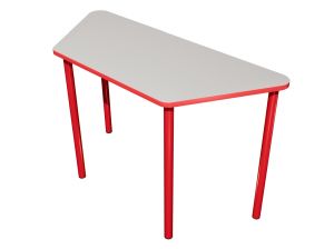 Стол трапеция (ст. Серая, мк. Красный)