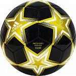 Мяч футб. "ADIDAS UCL Club Ps" арт. GT7790, р.5, ТПУ, 12 пан., маш.сш., бело-черно-золотой