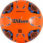 Мяч футб. "Wilson Copia II" арт.WTE9282XB05 р.5, 30п, гл.TPU, 1подкл. сл.,маш.сш.,оранж-сине-черный
